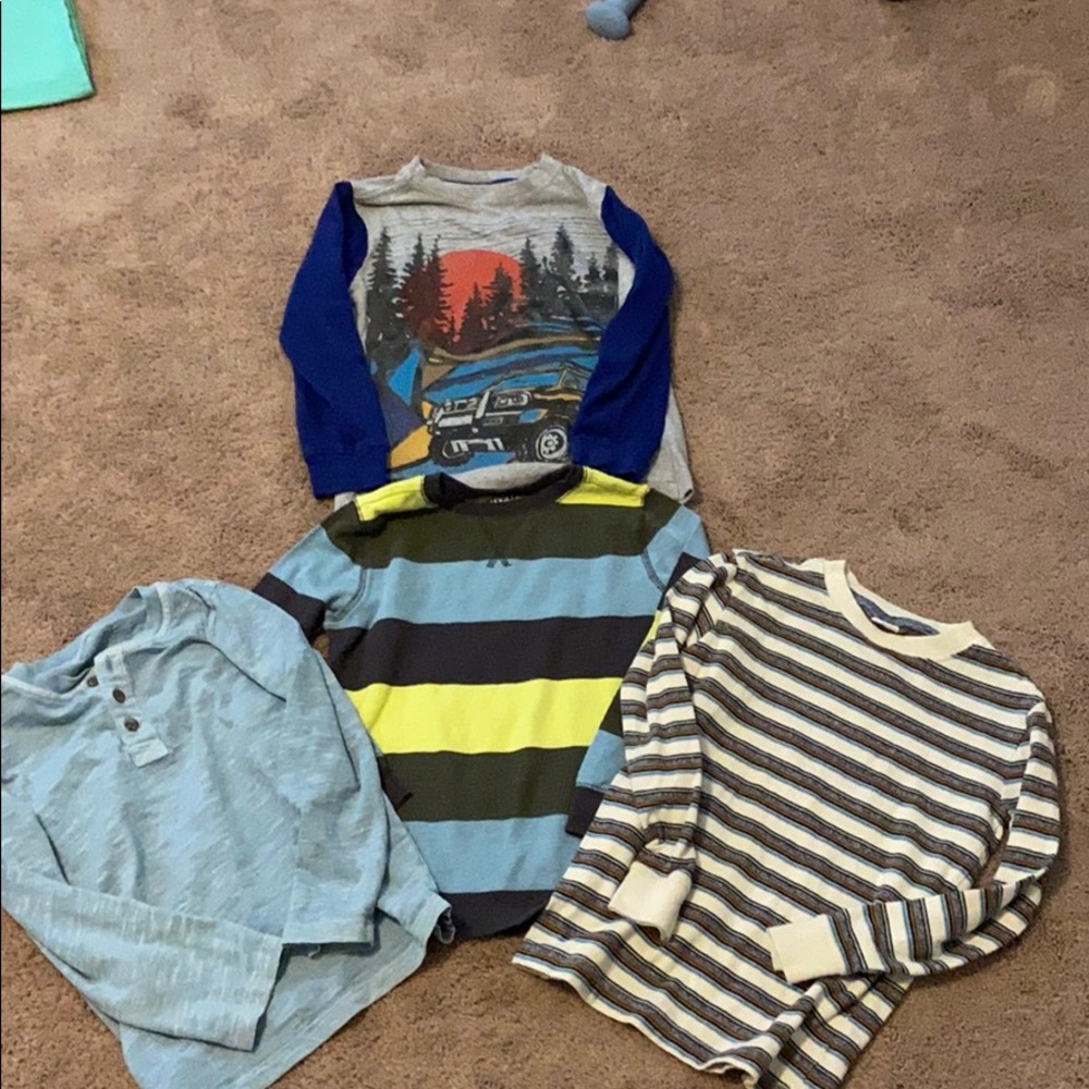 4 Gymboree youth Long Sleeve Shirts